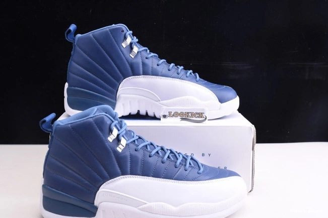 MaikeSneakers Blue Air 130690-404 Jordan Retro Stone 12 0730